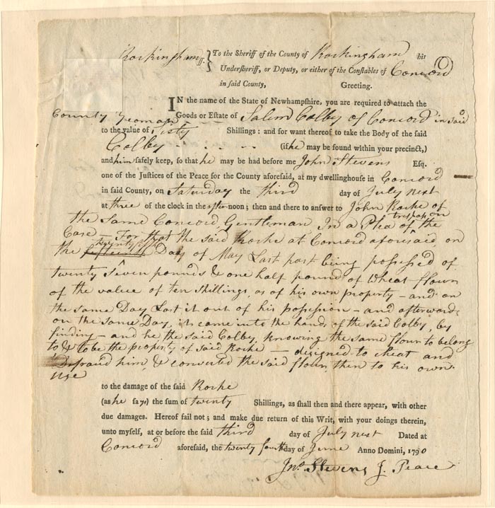 Slavery Document